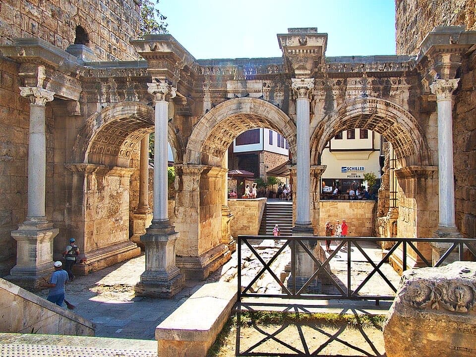 Hadrian's Gate in Antalya