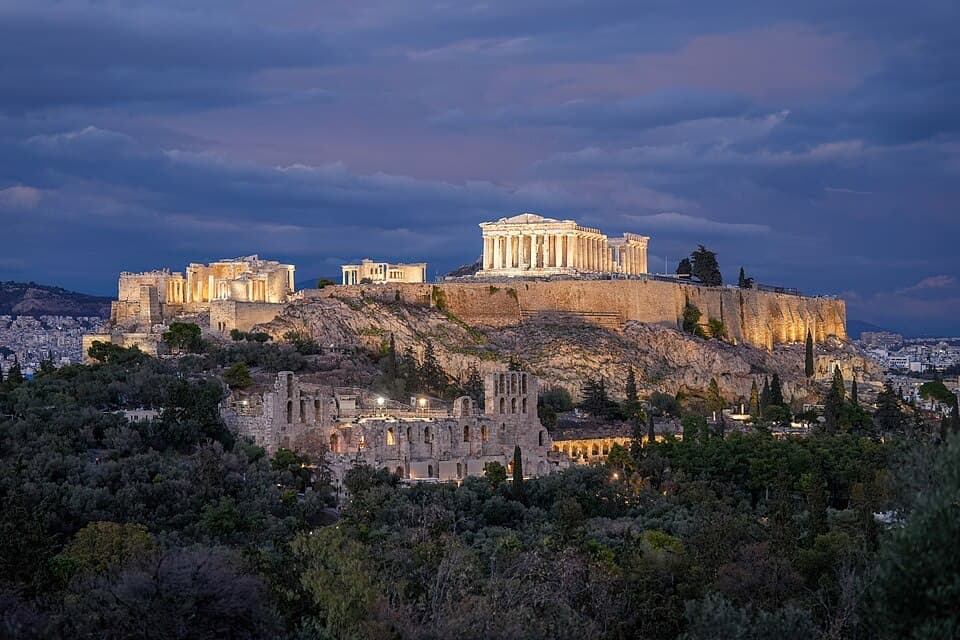 The Acropolis in Athens