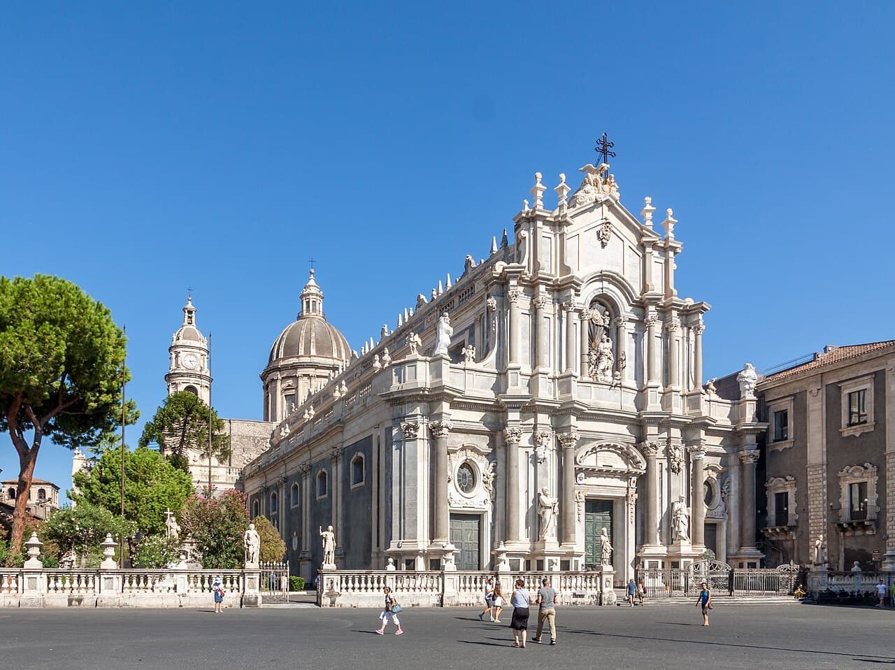 Catania Cathedral in Sicily
