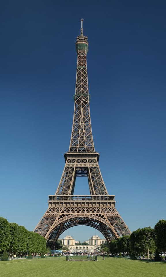 The Eiffel Tower in Paris