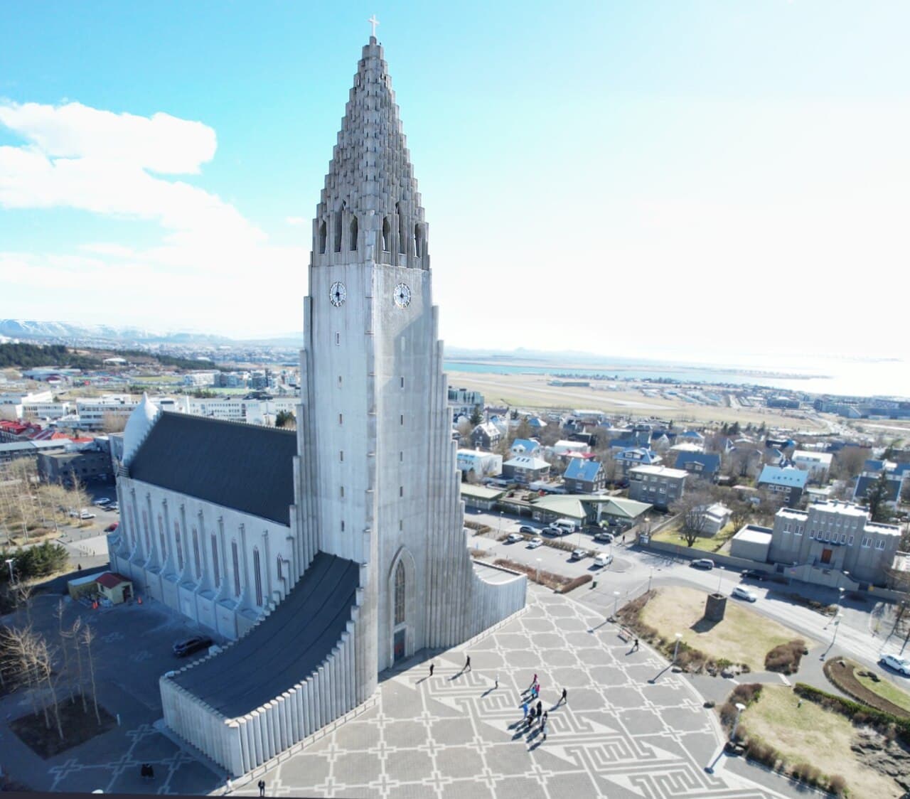 Hallgrímskirkja church in Reykjavík