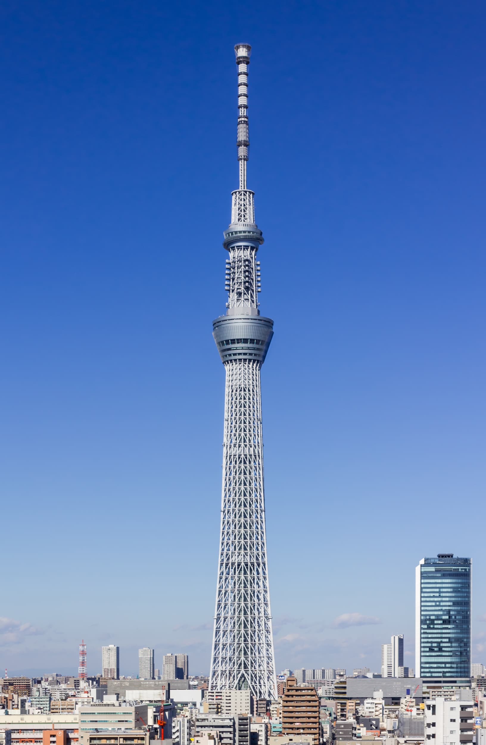 The Tokyo Skytree tower in Tokyo